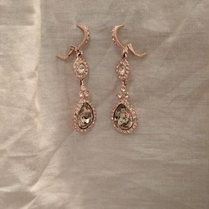 Rose Gold formal earrings